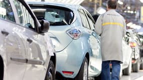 L'usine de Flins gère la production de Zoe, la tout électrique de Renault.