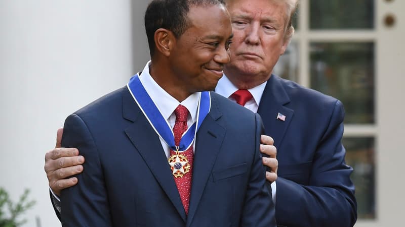 Tiger Woods et Donald Trump