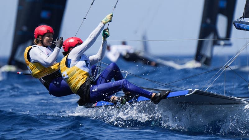 Jeux olympiques 2024 - Voile - Charline Picon et Sarah Steyaert