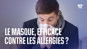 Le masque, un outil efficace contre les allergies aux pollens ?