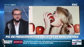 Pic de fréquentation des sites de rencontres