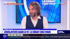 Cédric Villani, député sortant de la 5e circonscription de l'Essonne et candidat Nupes revient sur son changement de parti