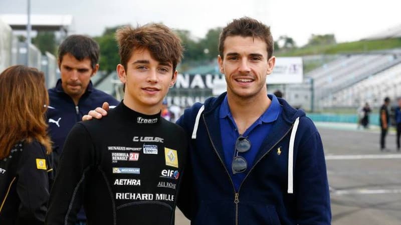 Charles Leclerc et Jules Bianchi