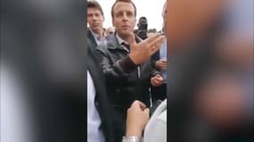 Emmanuel Macron ce mardi soir. 