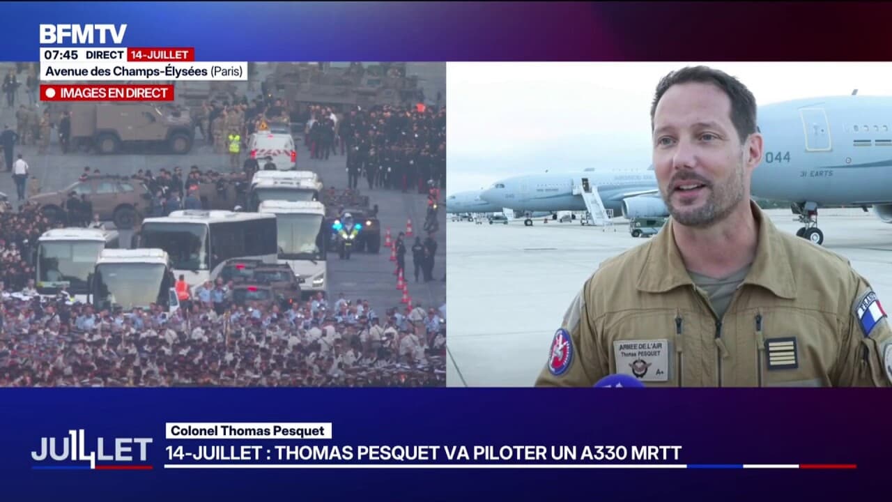 14 Temmuz Geçit Töreni: Astronot Thomas Pesquet Dört A330 MRTT'den Birini Uçuracak