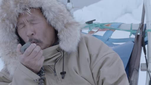 Aningaaq, l'inuit avec lequel Sandra Bullock converse depuis l'espace dans "Gravity"