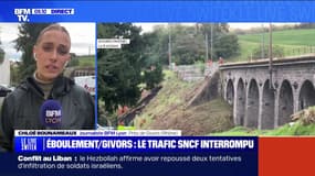 Tempête Kirk: la circulation à l’arrêt entre Saint-Étienne et Lyon à cause d’un éboulement