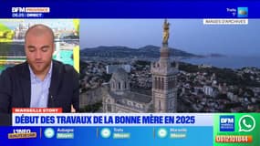 Marseille: le chantier de restauration de Notre-Dame de la Garde débutera en février 2025
