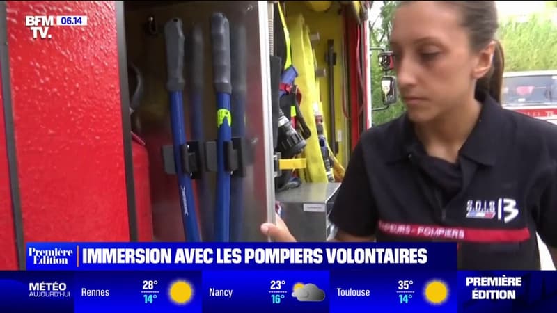 Plongez dans le quotidien des pompiers volontaires des Bouches-du-Rhône