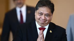 Le ministre indonésien de l'Économie Airlangga Hartarto.