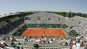 Le court Suzanne Lenglen à Roland-Garros.