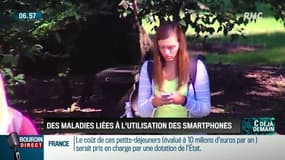 Des maladies liées à l'utilisation des smartphones