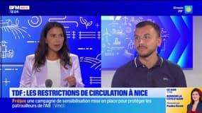 Tour de France: les restrictions de circulation à Nice