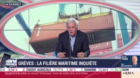 Grèves: la filière maritime inquiète - 15/01