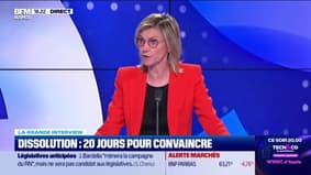 Assurance-chômage: "Aucune loi ne sera discutée et votée dans la période" des élections législatives, indique Agnès Pannier-Runacher