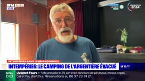 Inondations dans les Hautes-Alpes: le camping de l'Argentière évacué