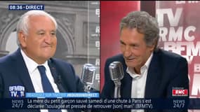 Mamoudou Gassama: "Quand on a une belle histoire, il y a toujours des gens qui disent que c'est trop beau" selon Jean-Pierre Raffarin sur RMC et BFMTV