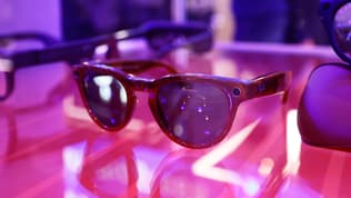 Des lunettes Ray-Ban Meta.