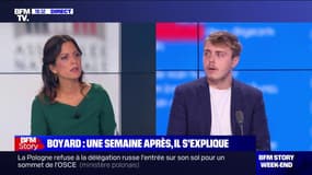 "On mène une guerre contre l'empire médiatique de Bolloré" explique Louis Boyard, le député isoumis sur BFMTV