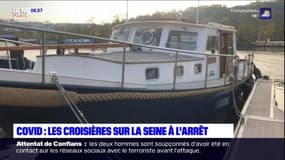 Coronavirus: les croisières sur la Seine à l'arrêt, coup dur pour les professionnels du secteur