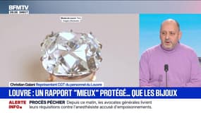 Louvre: "200 agents se sont prononcés en faveur d'une grève", explique Christian Galani, représentant CGT du personnel du musée