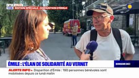 "Faire ce qu'on peut": Christian, sapeur-pompier retraité et bénévole pour retrouver Émile