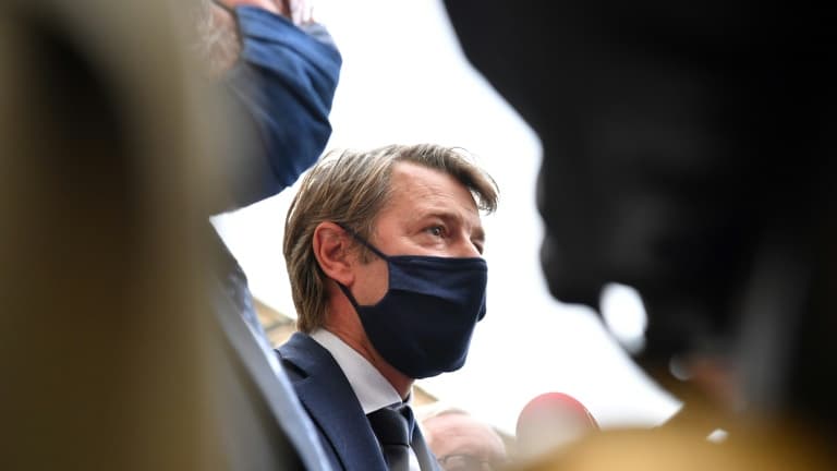 François Baroin, maire de Troyes, le 30 septembre 2020 à Paris