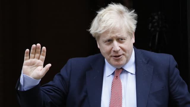 Boris Johnson en mars 2020