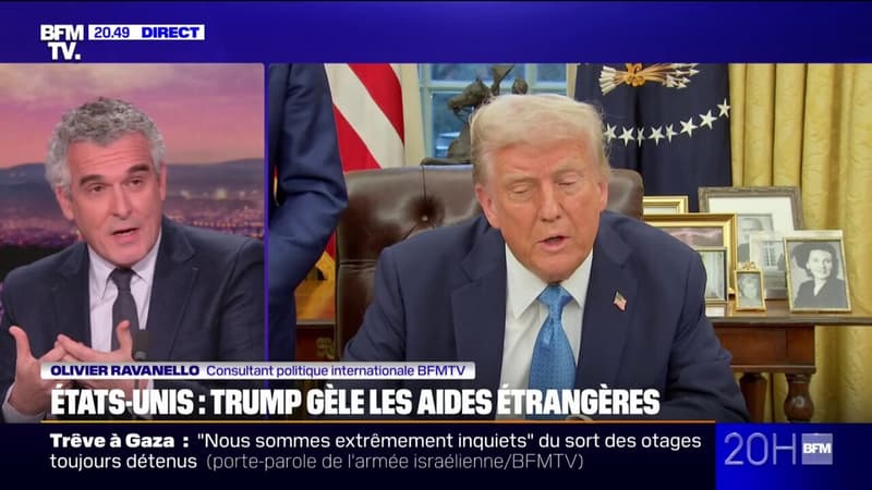 LE CHOIX D'OLIVIER - Donald Trump gèle les aides étrangères