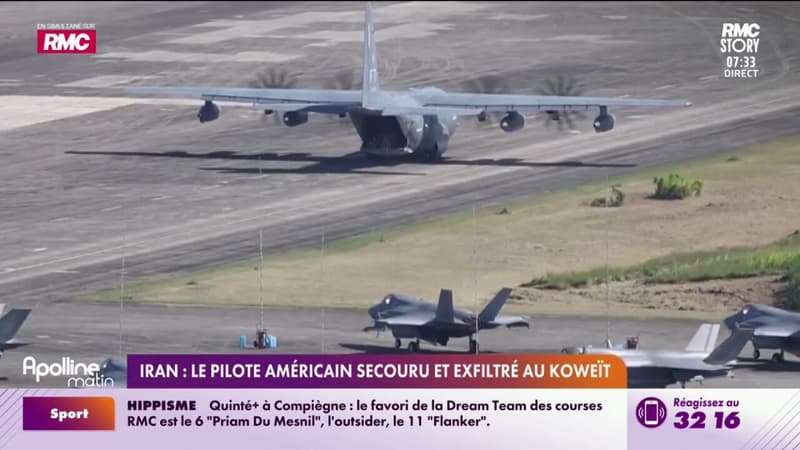 Iran : le pilote américain secouru et exfiltré au Koweït