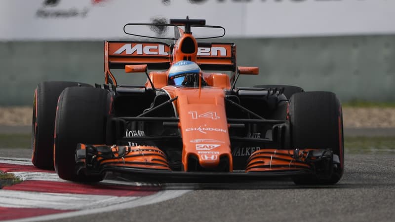 La Mc Laren d'Alonso