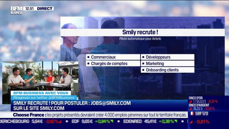 On recrute ! Smily : Pilote automatique pour Airbnb