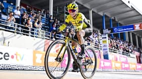 Pauline Ferrand-Prévot remportant Paris-Roubaix, le 12 avril 2025