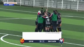 Quevilly-SM Caen en D3 féminine: les Caennaises l'emportent dans le derby normand