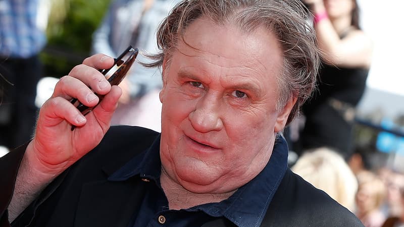 Gérard Depardieu au Festival de Cannes 2015