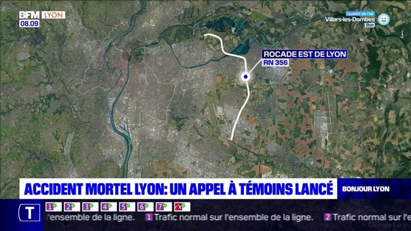 Lyon: un appel à témoins lancé après un accident mortel