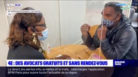 Paris: des avocats gratuits et sans rendez-vous