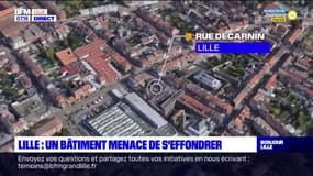 Lille: une partie de la rue Decarnin fermée à la circulation après un accident