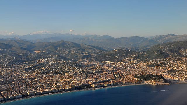 Vue de Nice - L'immobilier varois en baisse