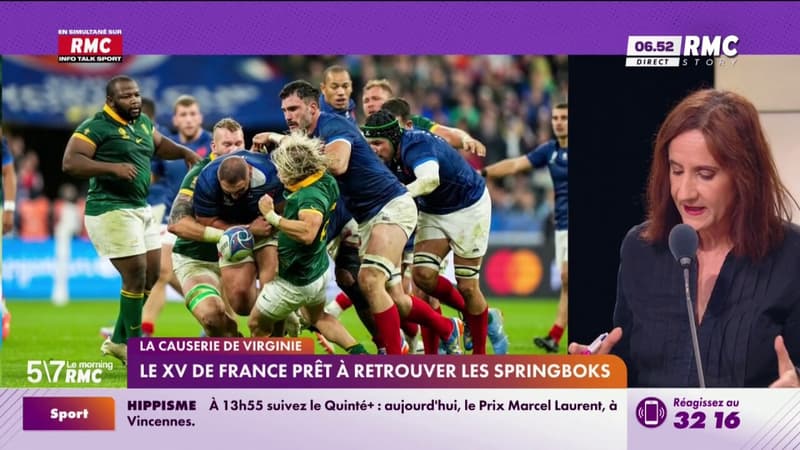 La Causerie - Le XV de France prêt à retrouver les Springboks