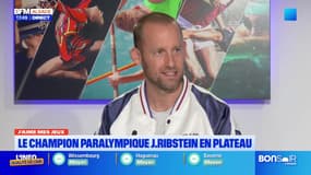 J'aime mes jeux du mercredi 11 septembre - Le champion paralympique J. Ribstein en plateau