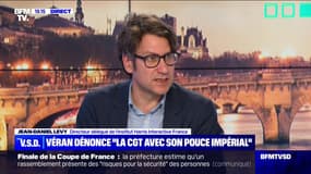 Pour Jean-Daniel Levy (Harris Interactive), l'annonce de la mobilisation dans le Stade de France à la 49e minute et 30 secondes montre "ce sur quoi les Français sont amenés à bloquer"
