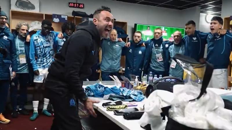 OM: "Fuck off", les discours enflammés de Hojbjerg et De Zerbi dans l’intimité du vestiaire marseillais