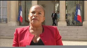 Taubira qualifie "d'indignes" les propos de Guaino sur les magistrats