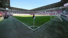 Le stade d'Augsbourg avant la réception du Borussia Mönchengladbach, le 20 août 2023.