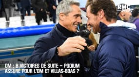 OM : 6 victoires consécutives, podium assuré pour Villas-Boas ? 