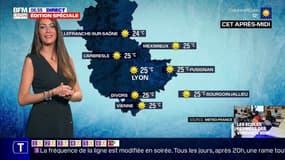 Météo à Lyon: le temps reste estival, jusqu'à 25°C cet après-midi