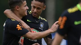 Philippe Coutinho et Neymar