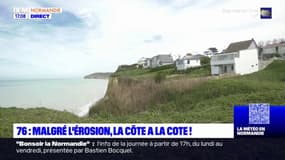 Seine-Maritime: le prix de l'immobilier pas affecté par l'érosion