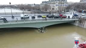 Les images impressionnantes des crues de la Seine et de la Marne vues du ciel 